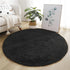 Round Fluffy Plush Carpet for Home Living Room Decor Thick Area Rugs Velvet Floor Mats